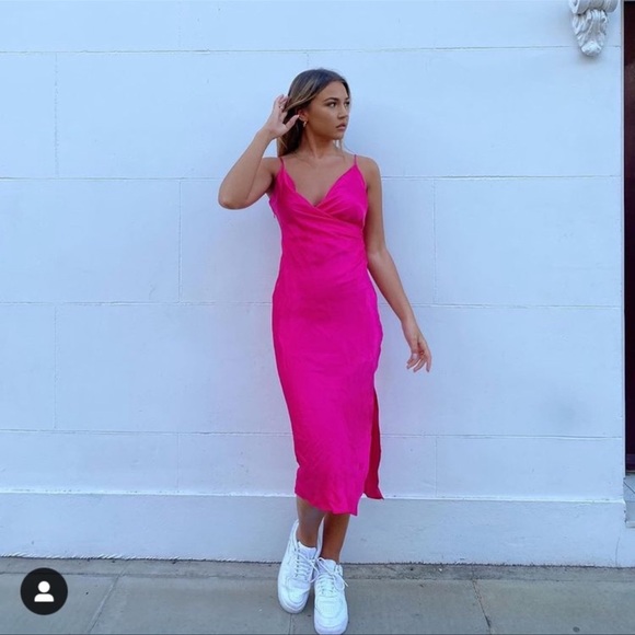 Zara | Dresses | Zara Hot Pink Dress | Poshmark Zara | Dresses | Zara Hot Pink Dress | Poshmark